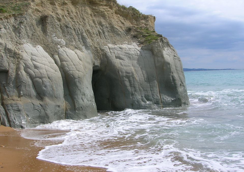  Plaža Ksi na ostrvu Kefalonija 